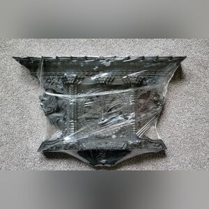 Vintage Peacock Eye Window From Nepal Hand Carved Wall HangArchitectural